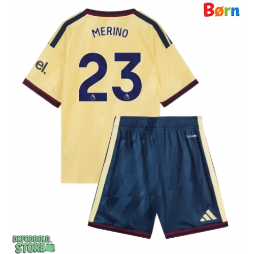 Arsenal Mikel Merino #23 Replika Babytøj Tredje sæt Børn 2026-27 Kortærmet (+ Korte bukser)